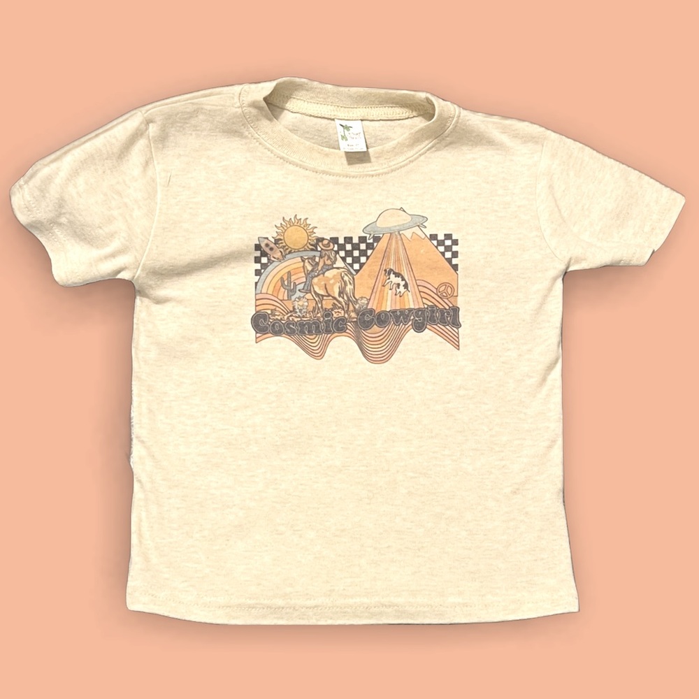 Laughing Giraffe 3T ‘Cosmic Cowgirl’ T-Shirt